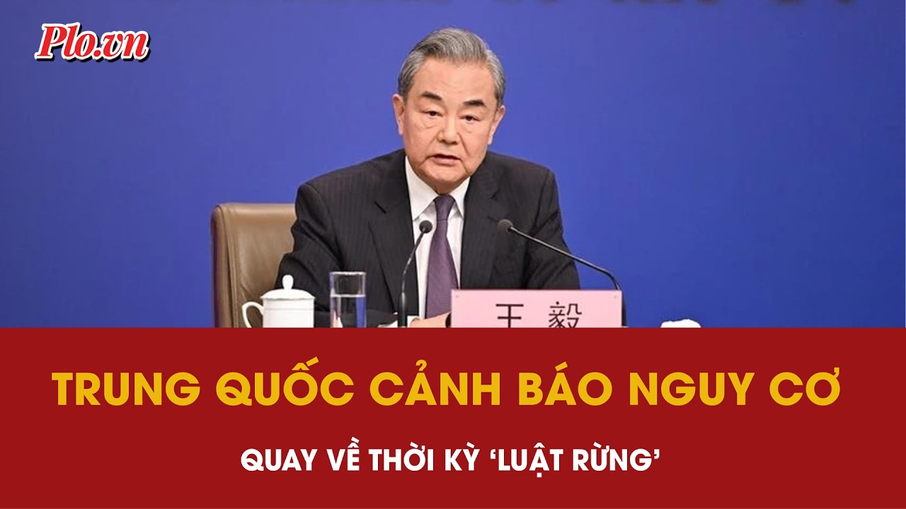 Xung đột ở Trung Đông: Trung Quốc nói về nguy cơ quay lại thời kỳ ‘luật rừng’ | PLO