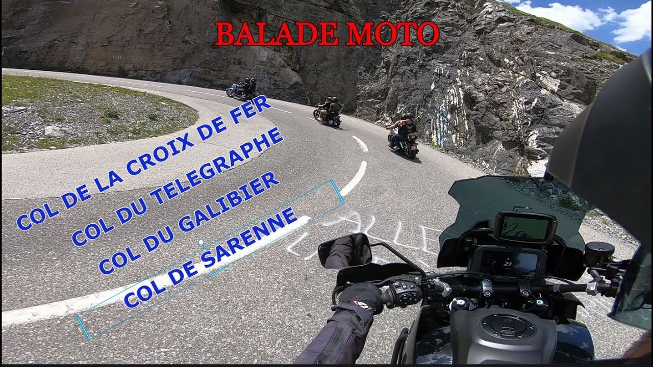 BALADE MOTO ALPES D'HUEZ