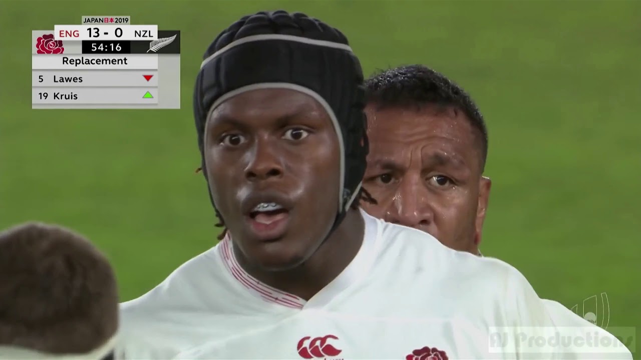 Maro Itoje Rugby highlights vs NZ