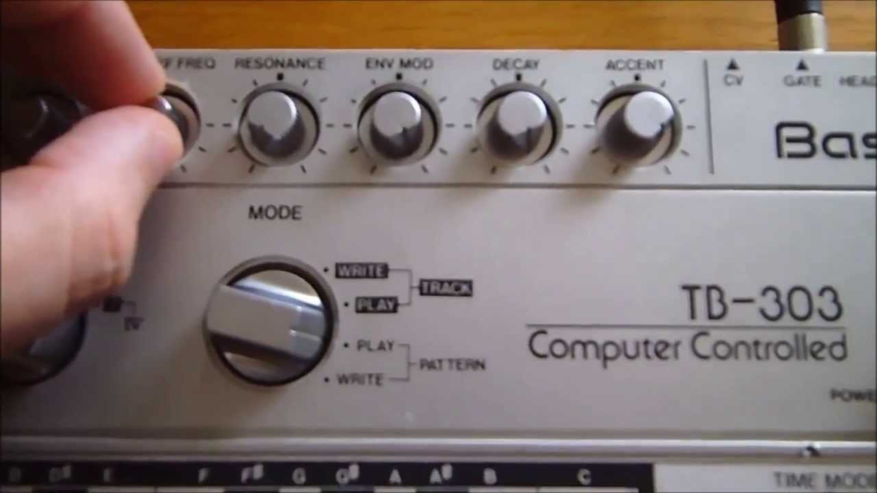 Analog DRUM LOOP from a Roland TB-303