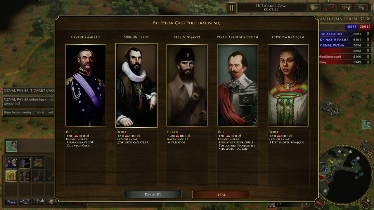 age of empires 3 treaty nr40 noob nazım ve öz hakiki el freni cemal pasha ile.