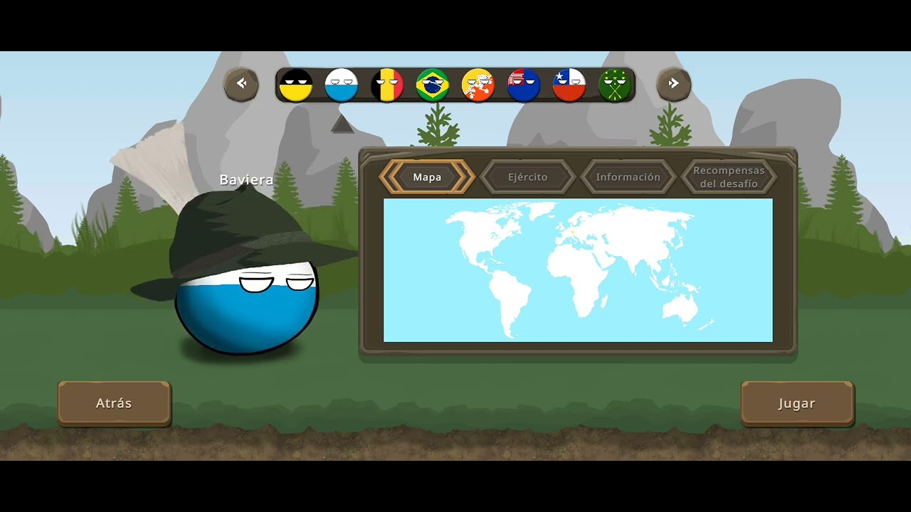 Jugando contryballs at war 😄 
