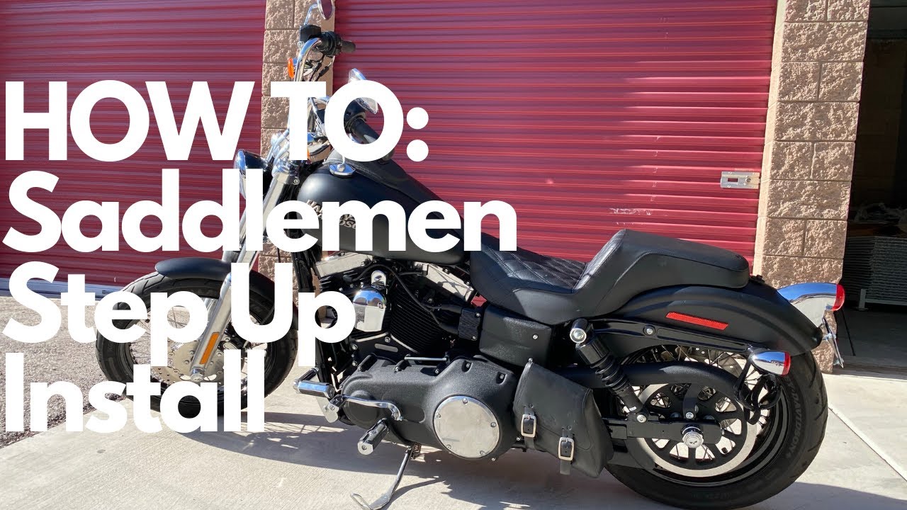 How To Install the Saddlemen Step Up Seat (2010 FXDB)