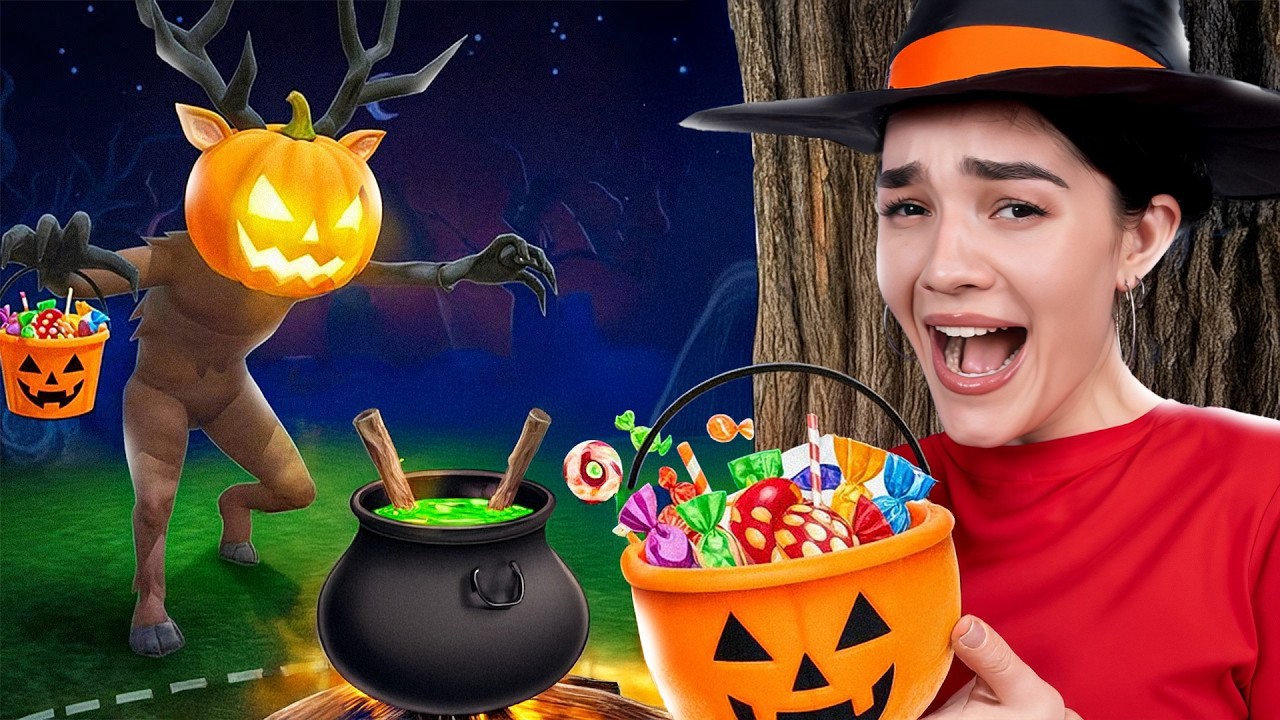 CERBUL a devenit Vampir! HALLOWEEN &icirc;n *99 NOPȚI* pe ROBLOX!