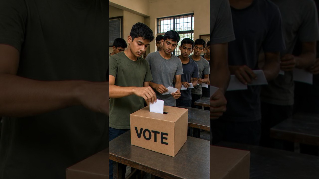 How 20 Students Ruled Over 80: The Shocking Power of Divided Votes 😳 #voting