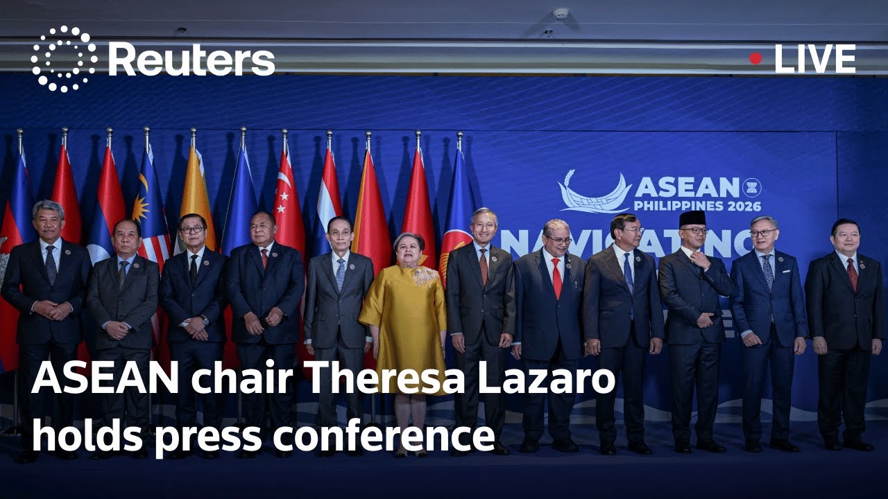 LIVE: ASEAN chair Theresa Lazaro holds press conference | REUTERS