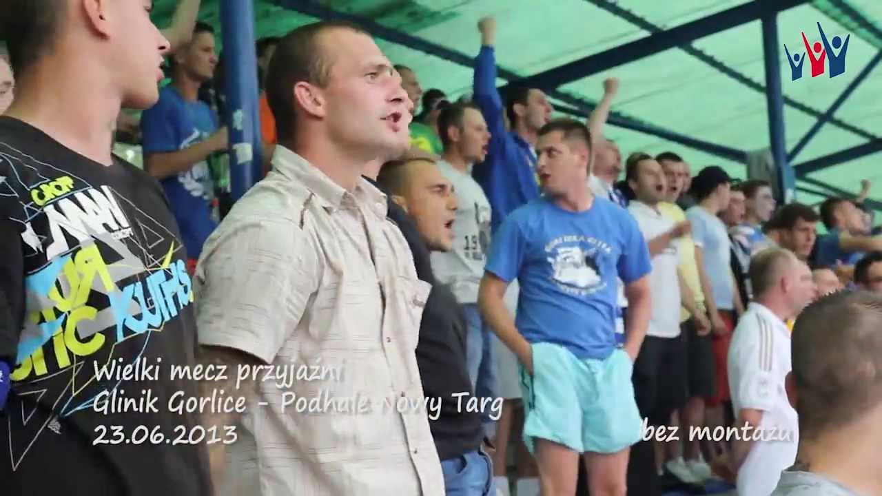 Wielki mecz przyjaźni Glinik Gorlice - Podhale Nowy Targ