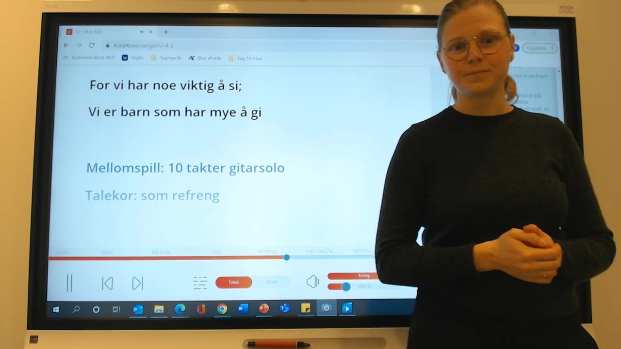 Tegn til Vi sangen (Tegnspråk)
