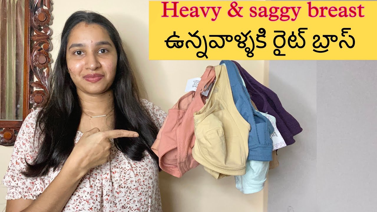 Right bras for heavy & saggy breast | best bras for heavy breast | daily wear bras #brahacks