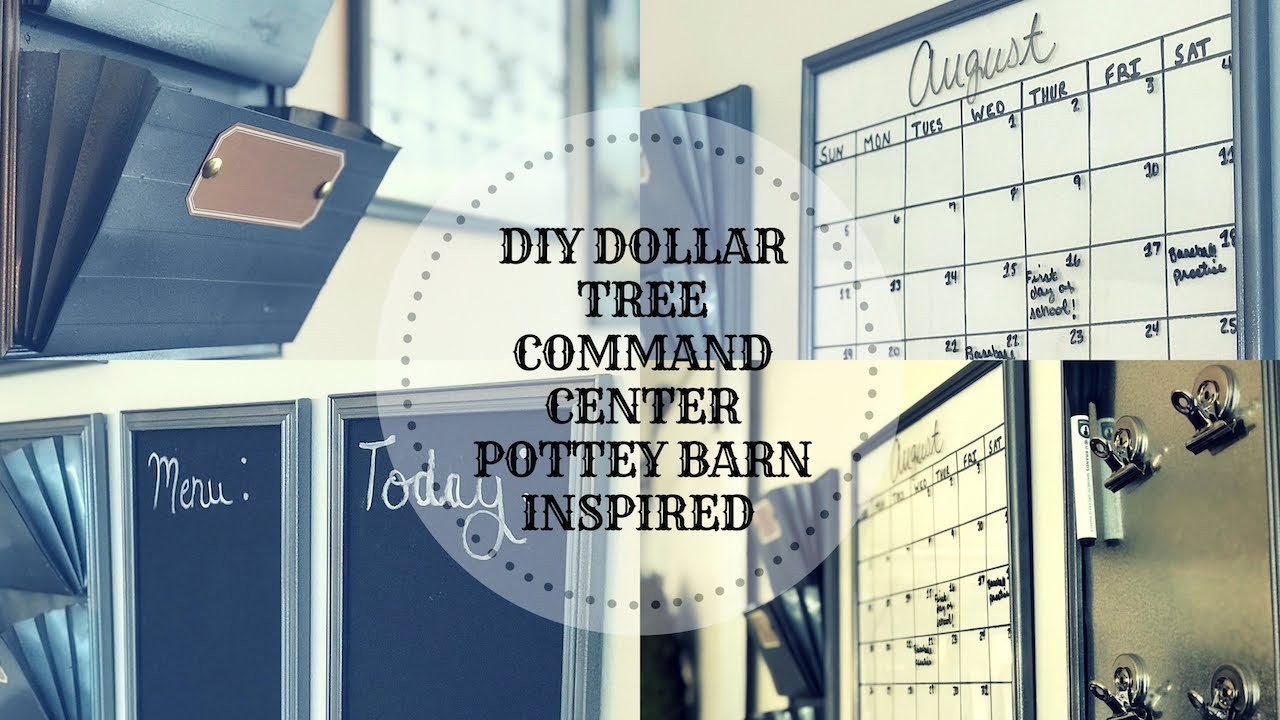 POTTERY BARN INSPIRED DOLLAR TREE COMMAND CENTER||LOOK FOR LESS CHALLENGE