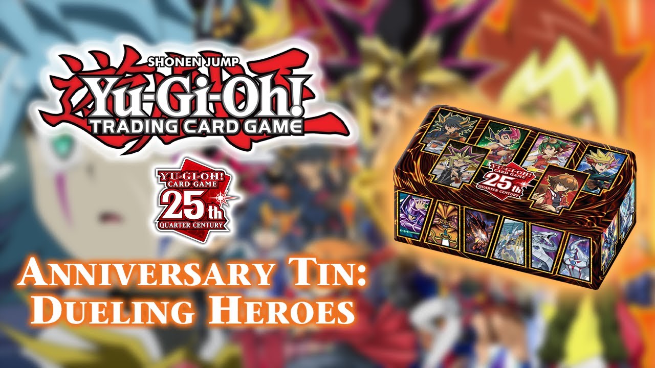 Sbustata nostalgica delle nuove Tin 25th anniversario: Eroi Duellanti | Yu-Gi-Oh! | ITA