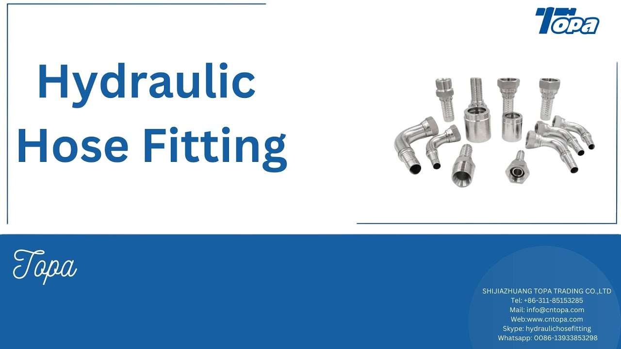All types of hydraulic hose fitting｜Topa China Manufacturer