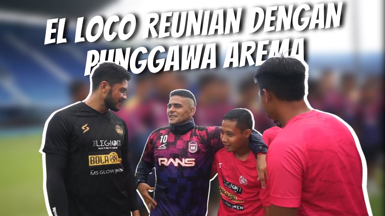 NOSTALGIA DI KANJURUHAN!! EL LOCO BERTEMU DENGAN PARA STAFF DAN PUNGGAWA AREMA