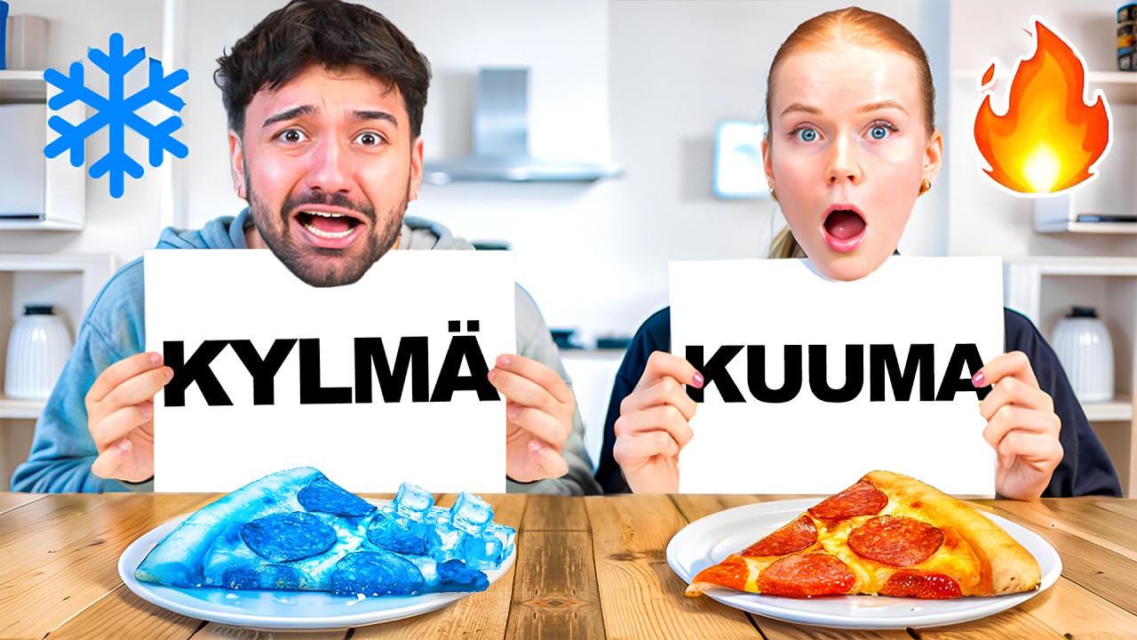 KYLMÄ vs KUUMA Ruoka (haaste)