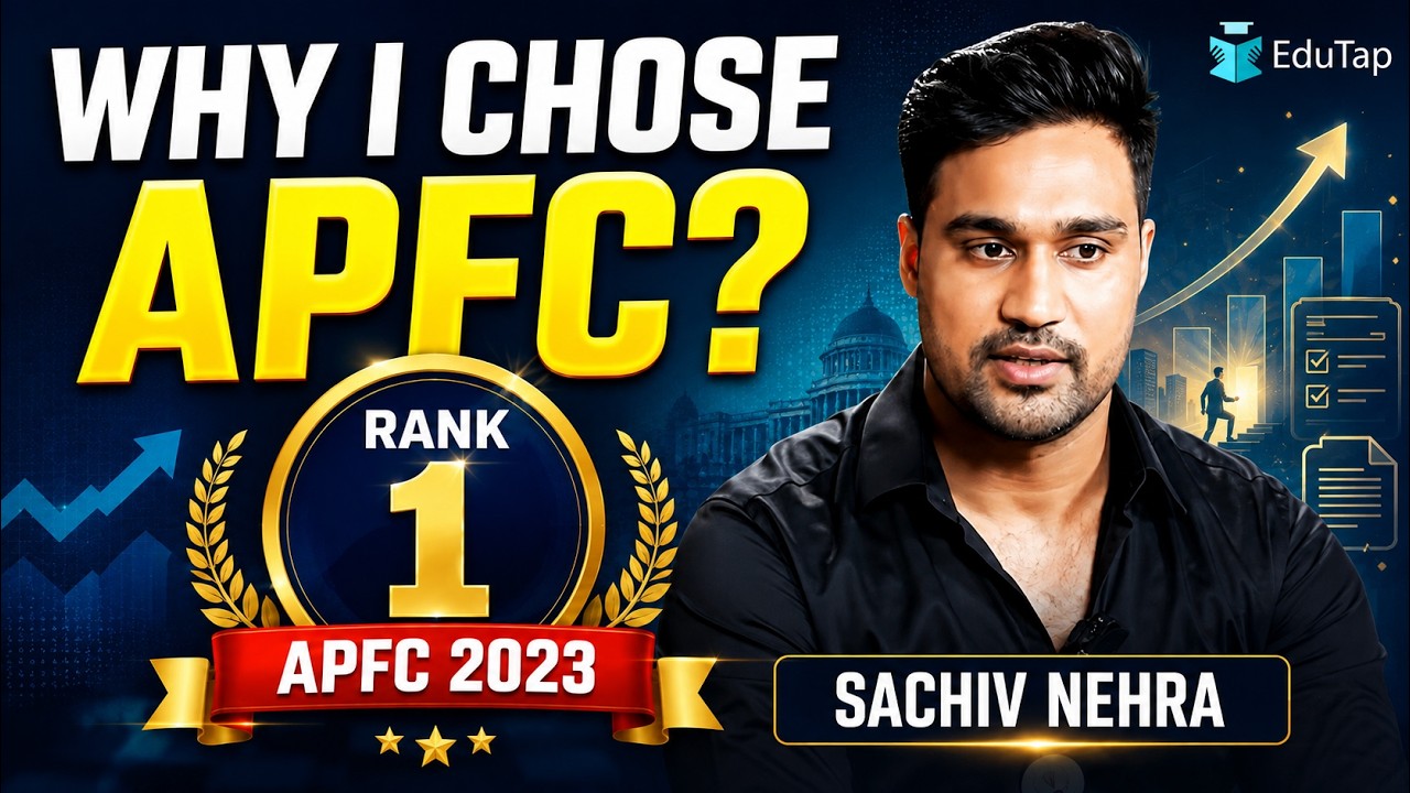 Why I Chose UPSC EPFO APFC Exam | Rank 1 Sachiv Nehra