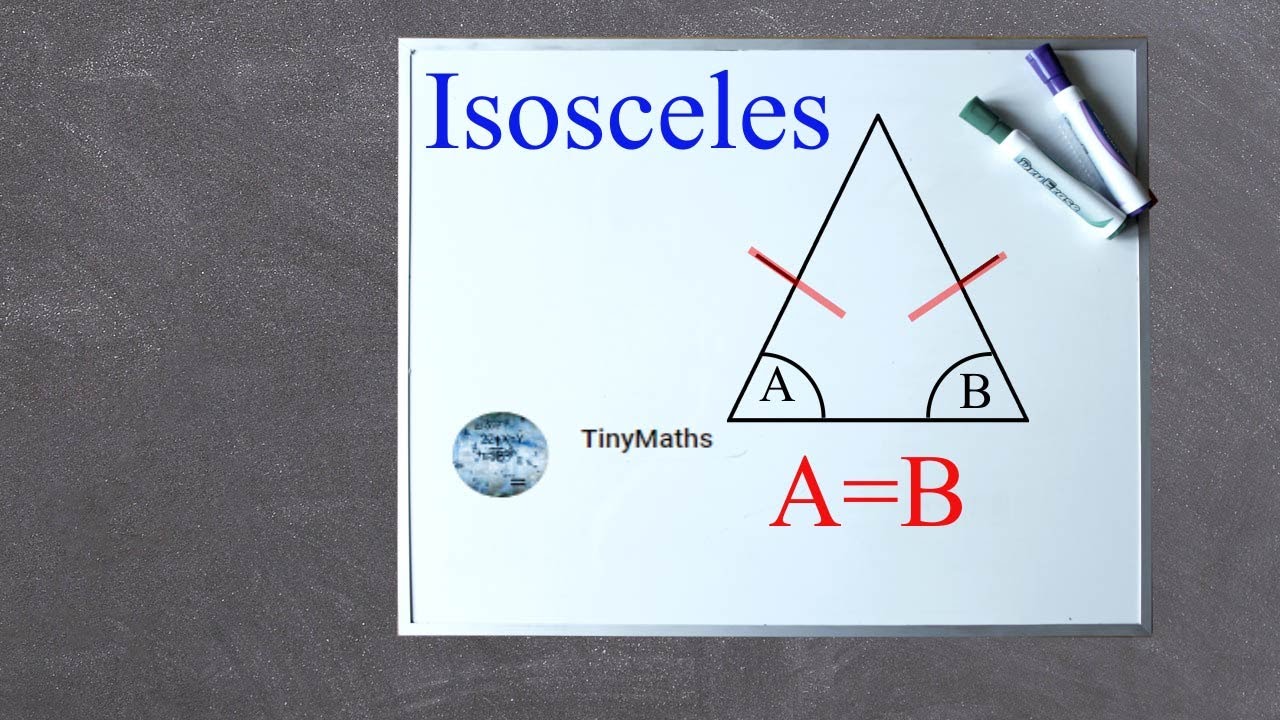 Angles of an ISOSCELES Triangle