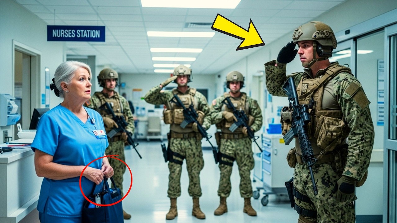 She Clocked Out for the Last Time — Minutes Later, SEALs Arrived Calling Her “Ma’am”