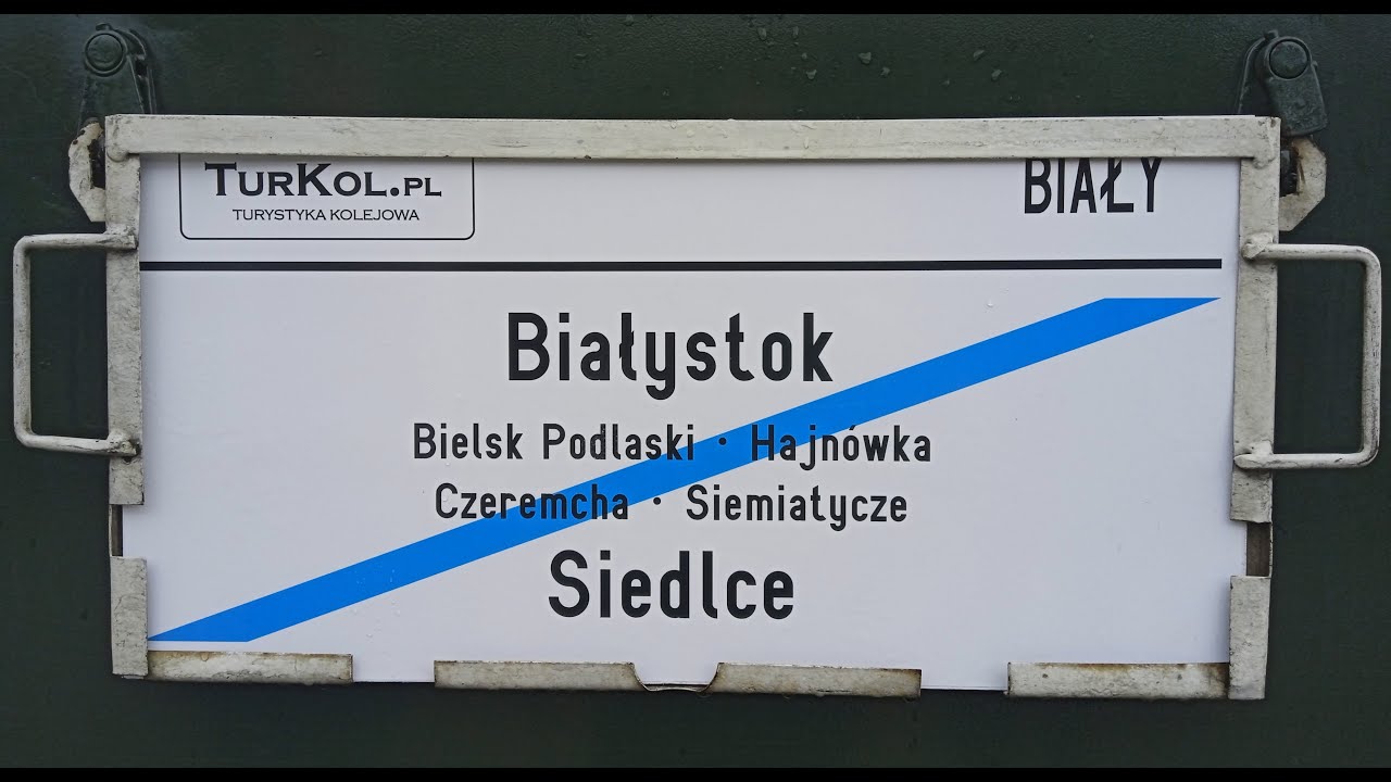 Białystok - Bielsk Podlaski - Hajnówka SU46-029 & BIAŁY 