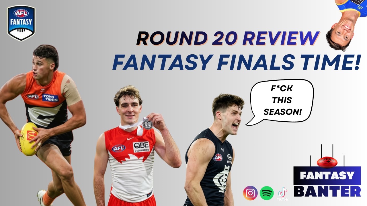 Ковыляем к финалу: подкаст об AFL Fantasy, 21-й тур, 2026