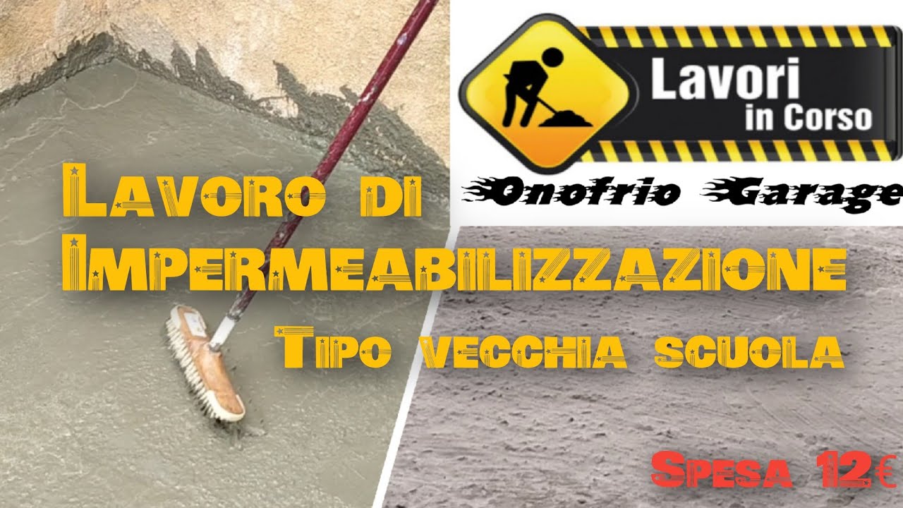 HO IMPERMEABILIZZATO IL TETTO IN MANIERA SEMPLICE ED ECONOMICA, LAVORO PROVVISORIO