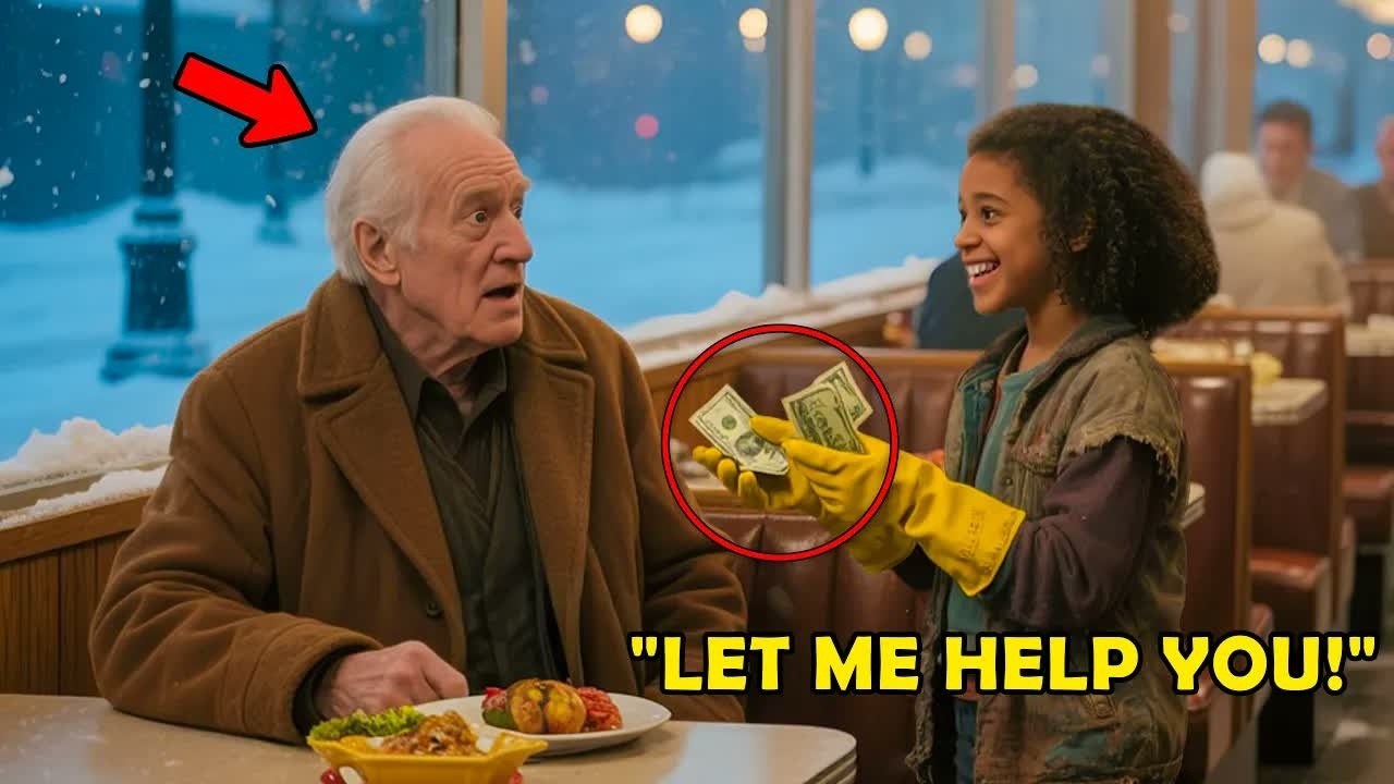 Little Black Girl Uses Her Last Savings to Help Elderly Man, Not Knowing It Would Change Her Life