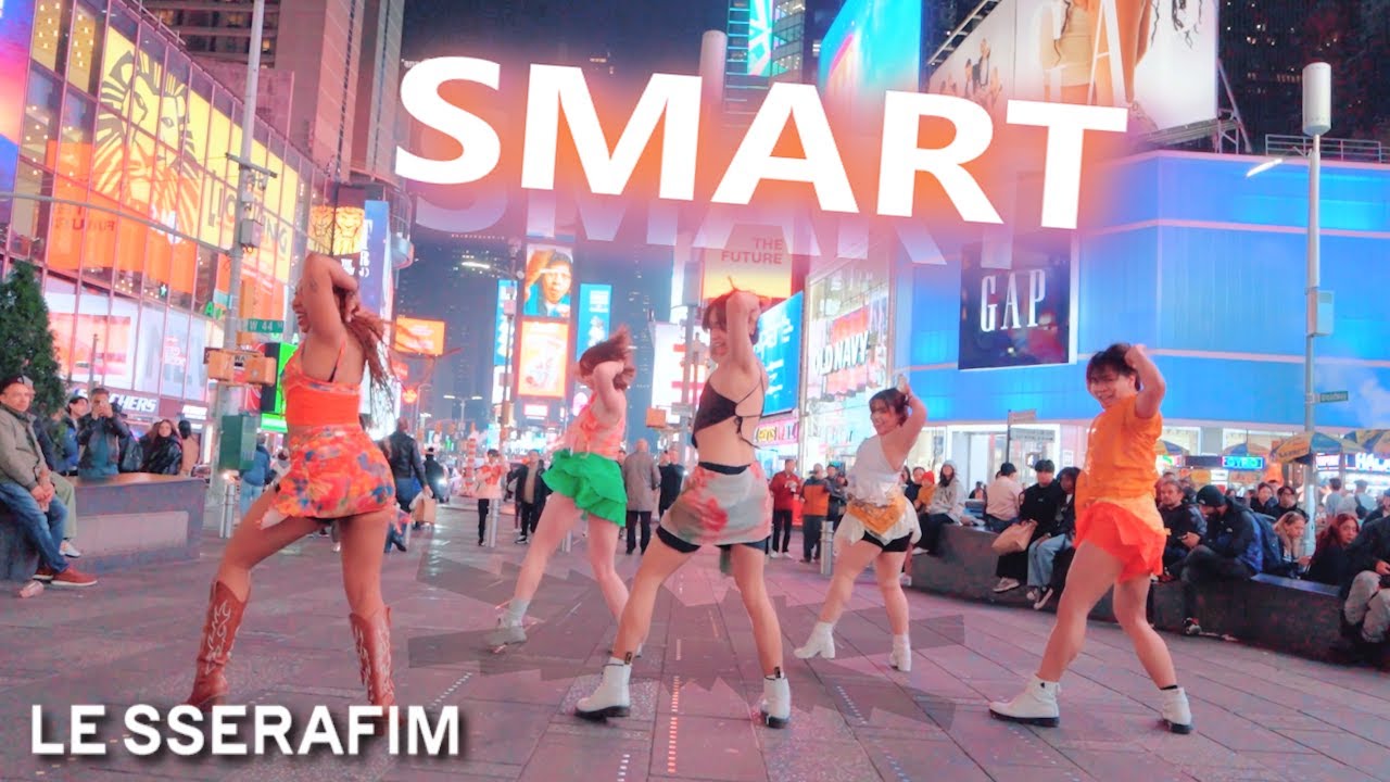 [KPOP IN PUBLIC NYC] LE SSERAFIM (르세라핌) - 'SMART' Dance Cover by F4MX
