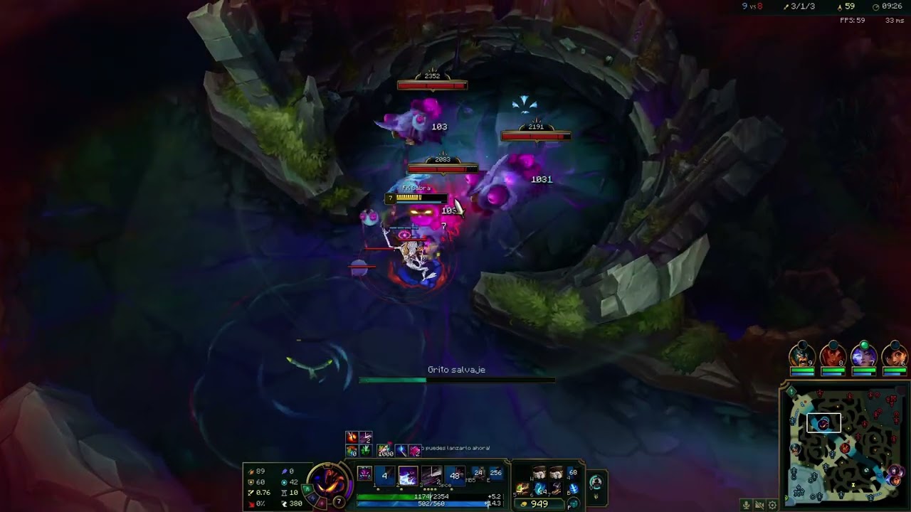 S16 Normal | Cho Gath | Victoria | 5/2/6 | Mods Predator | 20260117