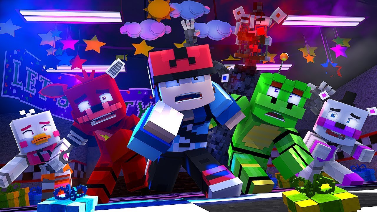 Minecraft FNAF 6 Pizzeria Simulator - MOLTEN FREDDY! (Minecraft Roleplay)