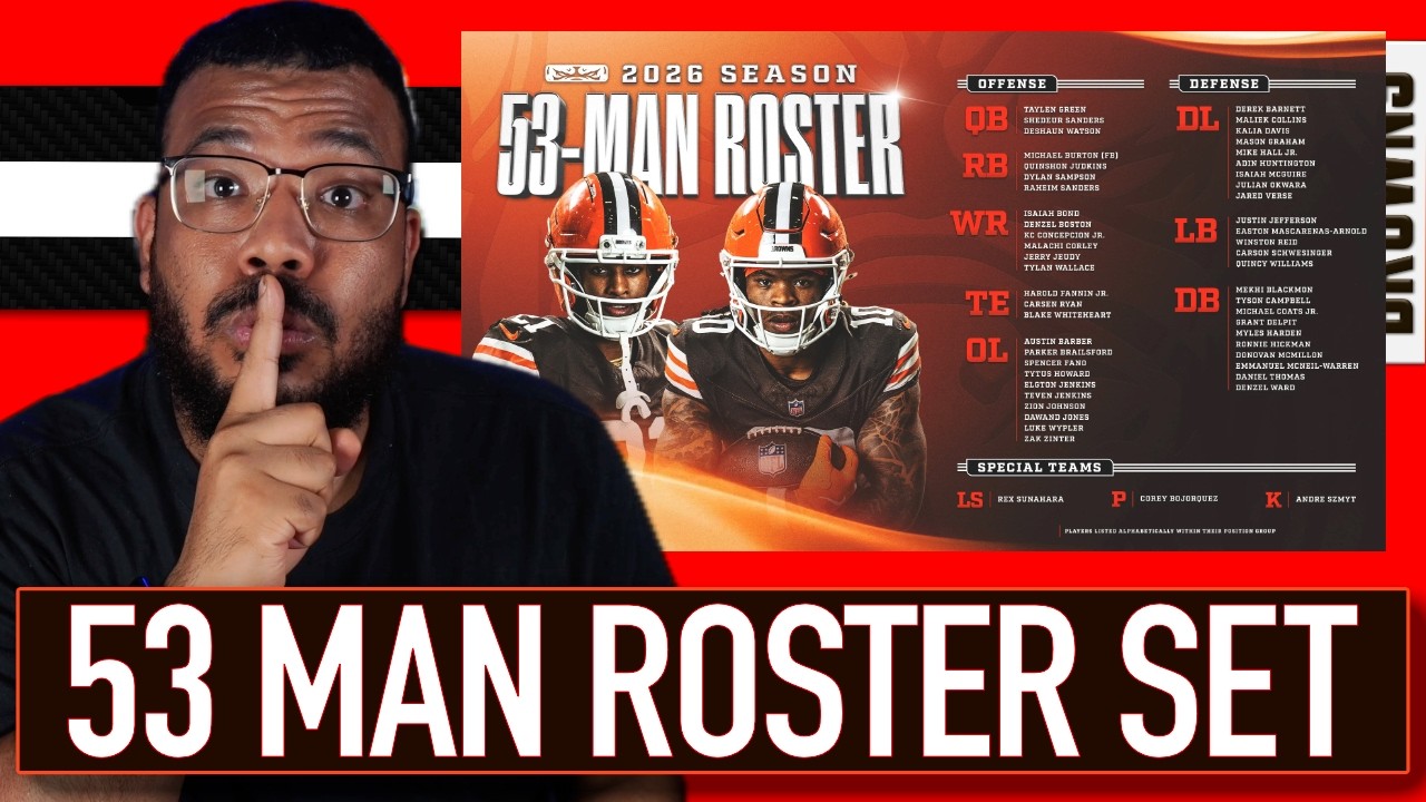 BROWNS ПРОВЕЛИ ФИНАЛЬНОЕ СОКРАЩЕНИЕ СОСТАВА... ХИТРЫМ СПОСОБОМ?!?!?