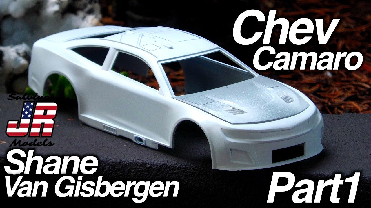 JR Salvinos - Chevrolet Camaro ZL1 | Shane Van Gisbergen Chicago NASCAR Cup Race Winner @ 1/24 scale