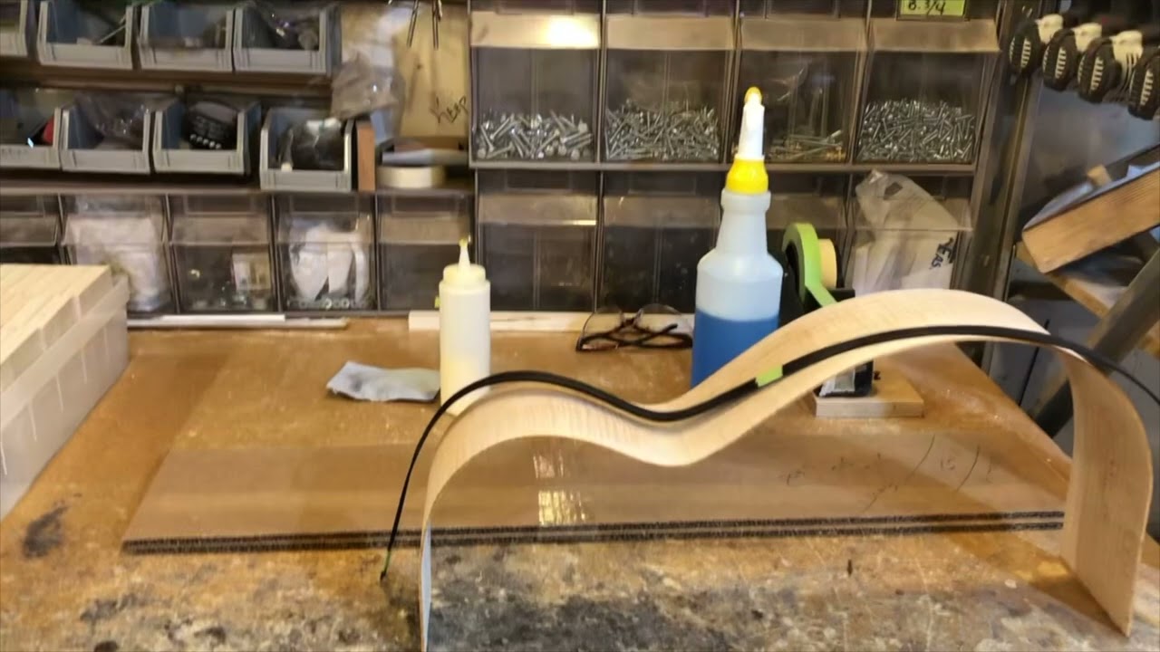 Blues Creek Guitars - Bending Reference Library - Bending Figured Maple