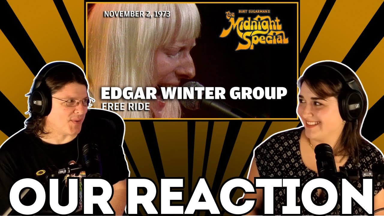 EDGAR WINTER GROUP - Free Ride [Live on Midnight Special] FIRST TIME COUPLE REACTION