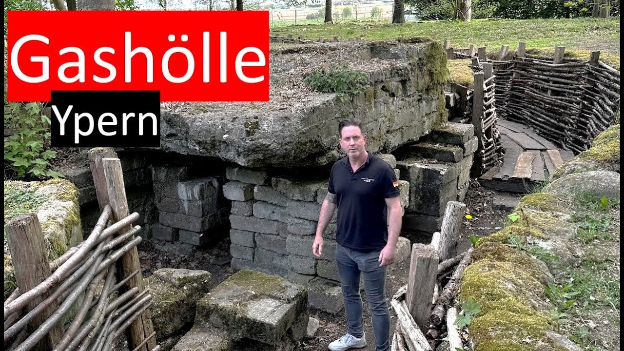 Gashölle Ypern - In den Gräben wo Adolf Hitler kämpfte. Wie sieht es heute aus?!