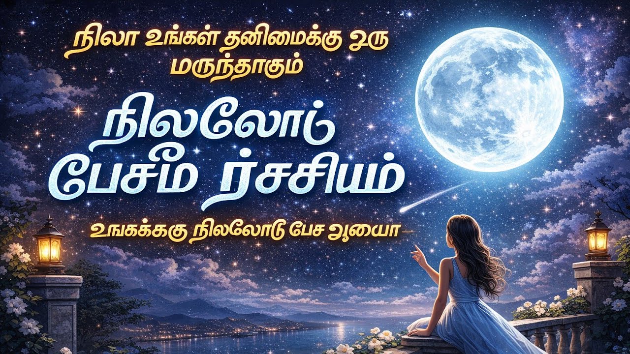 🌕நிலாவோடு ஒரு நிசப்த உரையாடல் 👀✨| #நிலா ரகசியம் #nilaragasiyam 