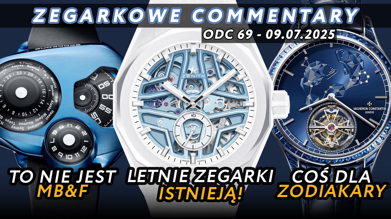 W zegarkach nie ma sezonu og&oacute;rkowego! IWC, Vacheron, TAG Heuer, Mido, Stowa, Hanhart, Zenith
