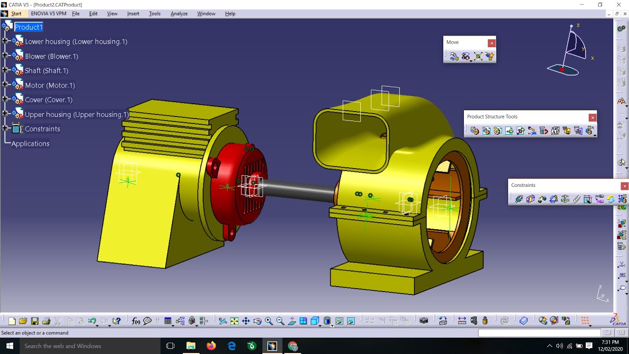 MOTOR BLOWER ASSEMBLY | PART 6