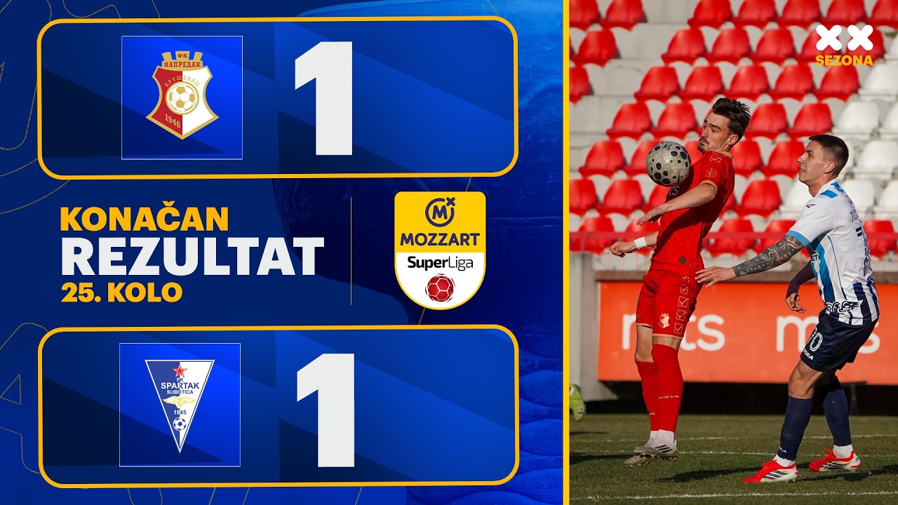 MBSLS 2025/26 - 25.Kolo: NAPREDAK – SPARTAK ŽK 1:1 (0:0)