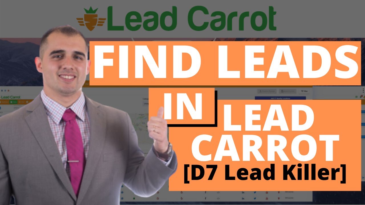 How To Find Leads in Lead Carrot - Find B2B Leads in Seconds [D7 Lead Killer?]