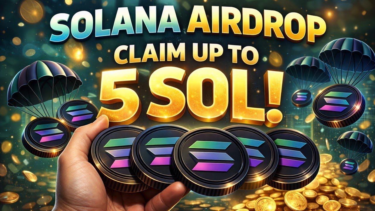 Solana Airdrop Is LIVE: Check Wallet and Claim Up to 5 SOL