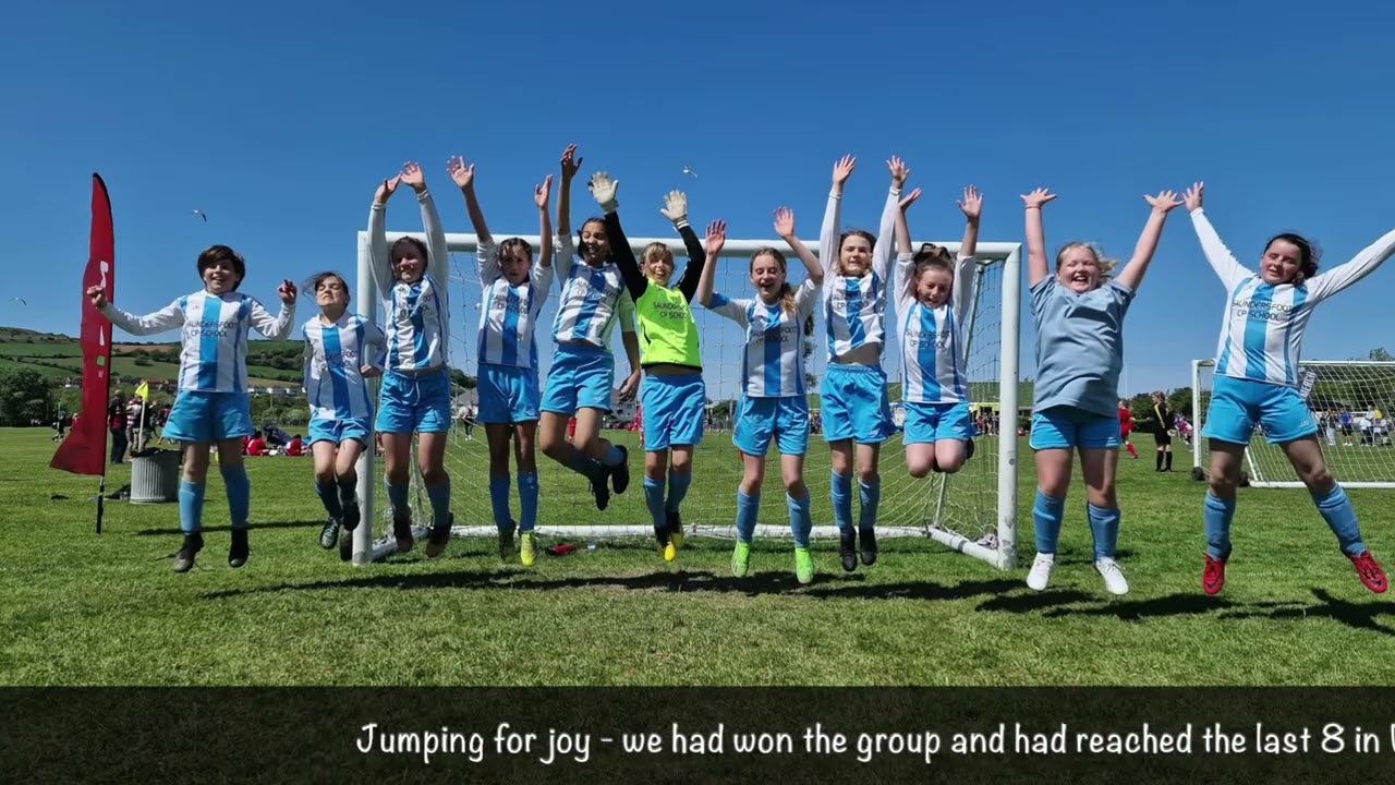A celebration of reaching the Urdd Finals 12 05 2023