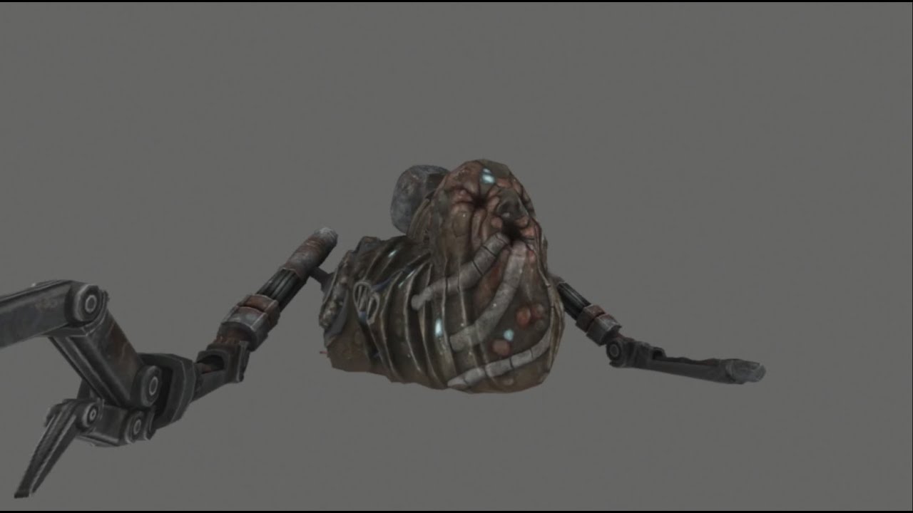 The Spider & The Crawler - A closer Look at cut Enemies - SOMA