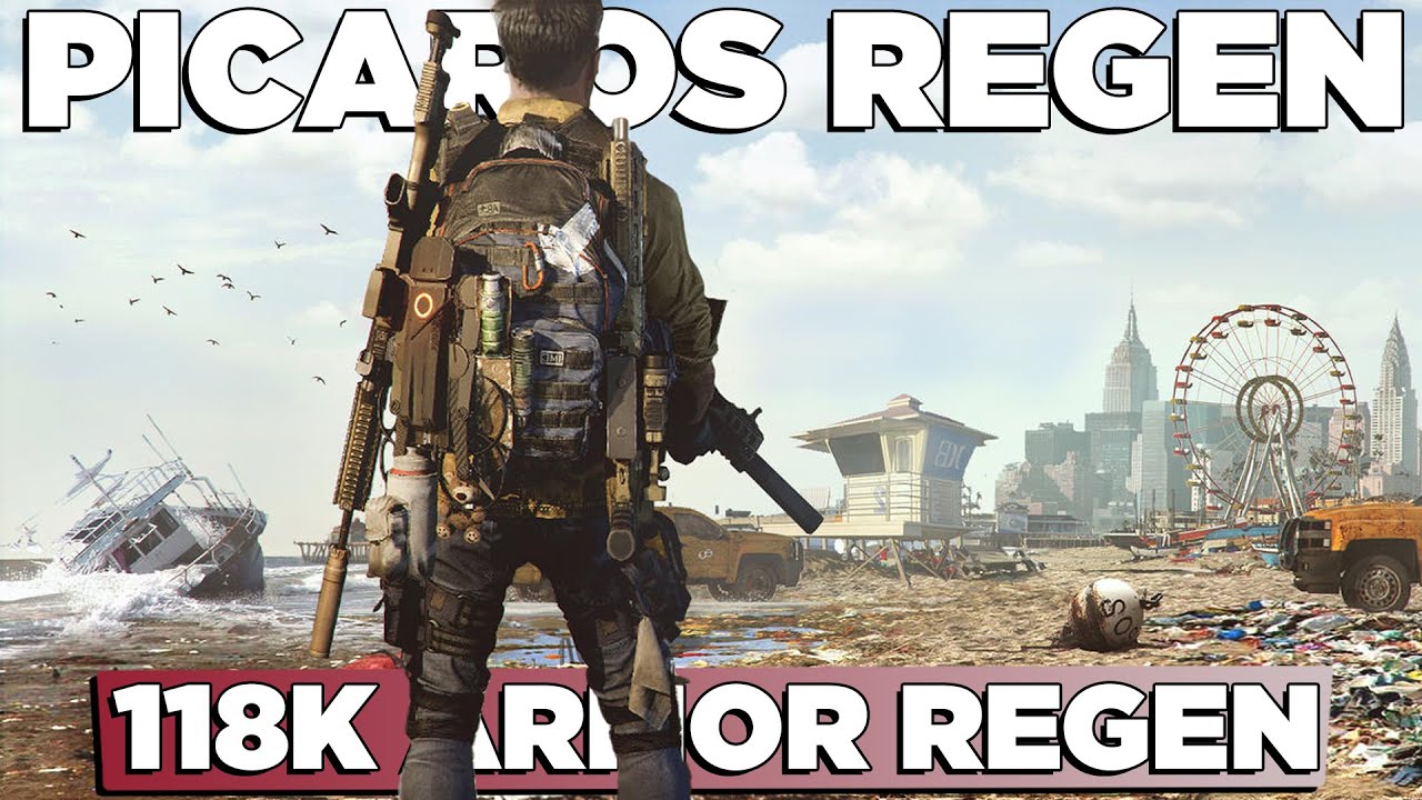 The Division 2 | Picaro's Regen Build HUGE Armor Regen & Still Shred Enemies | TU16 Build |PurePrime