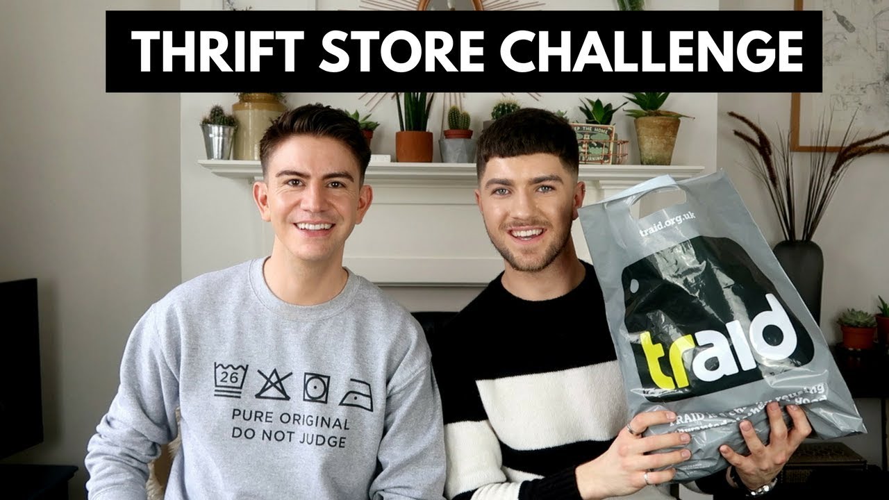 THRIFT STORE CHALLENGE with Luke Catleugh