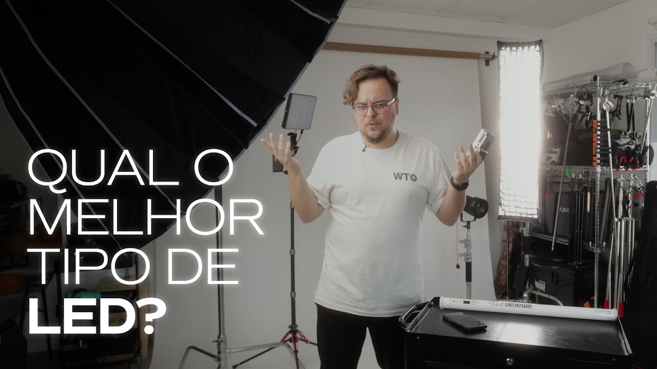 🤔 QUAL SERÁ O MELHOR TIPO DE LED PRA FOTO E VÍDEO? 🤔