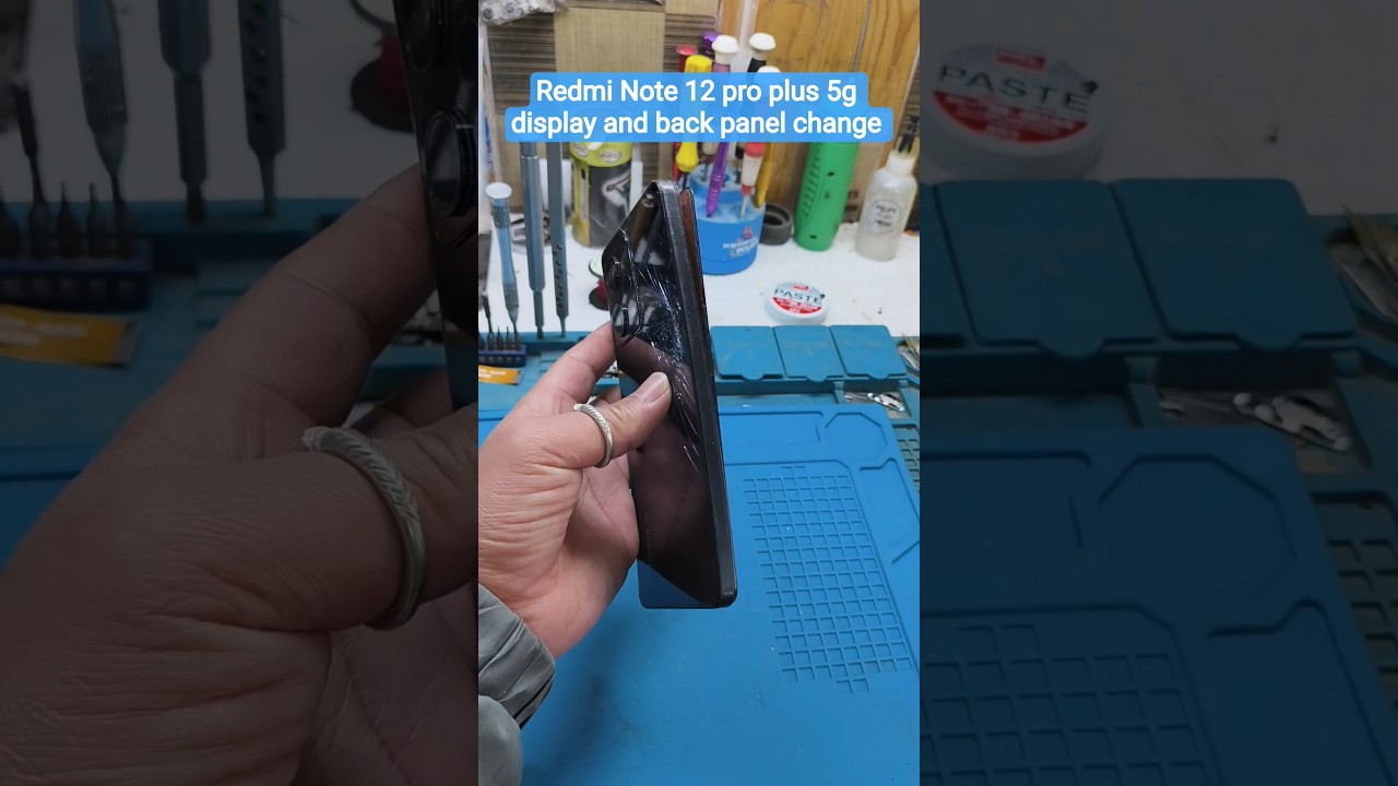 Redmi note 12 pro plus 5g display and back glass repair 