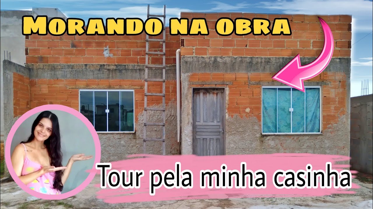 [ Tour pela minha casinha simples // morando na obra ] #tourpelaminhacasa  #casasimples  #tour