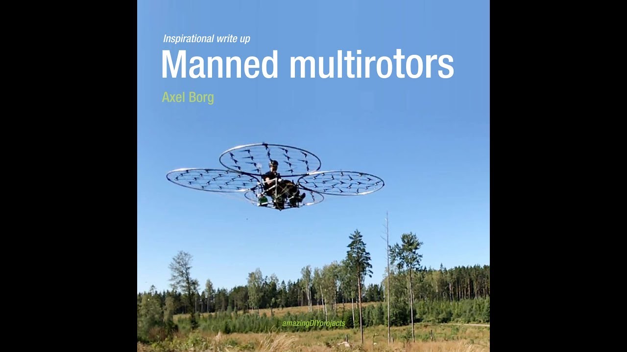 chAIR  Manned quadcopter Episode 29 e-book release