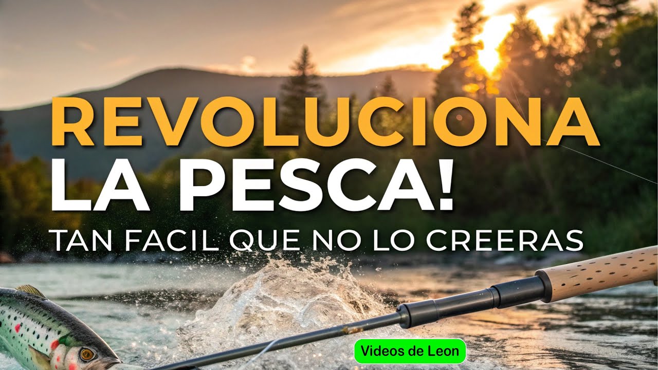 🎣 DESCUBRE la CAÑA de PESCA con MOSCA que REVOLUCIONA los RÍOS 🌊 ¡No creerás lo FÁCIL que es usarla!