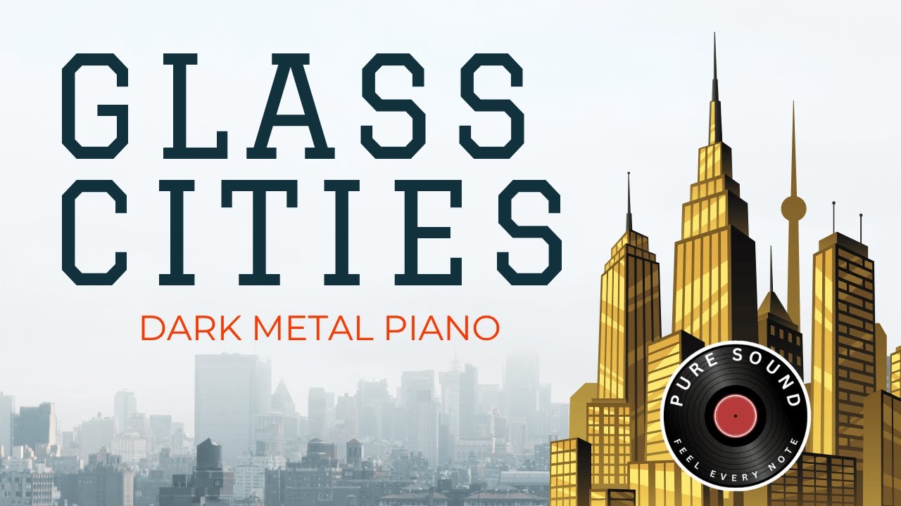 BLUE VEIN RIOT | Glass Cities &ndash; Dark Metal & Piano Ballad | Inspired by Beethoven&rsquo;s Moonlight Sonata