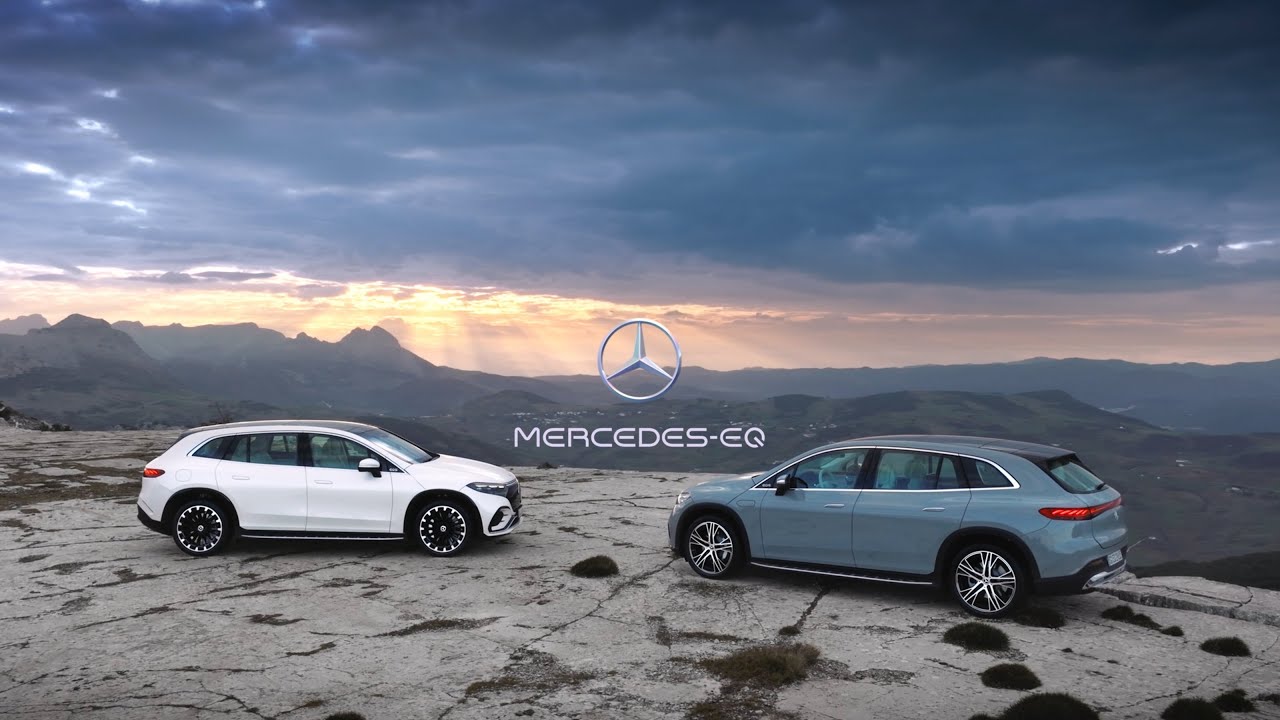 Mercedes-Benz EQS SUV (2022) - Interior and Exterior in Detail - Trailer